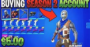 Buying a SEASON 2 Fortnite Account for $5...