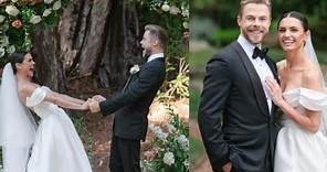 Derek Hough and Hayley Erbert's California wedding features stunning pics of their marriage ceremony