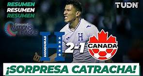 Resumen y goles | Honduras 2-0 Canadá | Nations League 2022 | TUDN