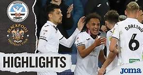 Swansea City v Blackpool | Highlights