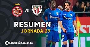 Resumen de Girona FC vs Athletic Club (1-2)