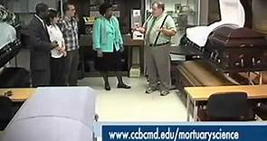 Mortuary Science Program at CCBC