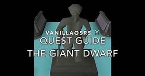 Giant Dwarf OSRS Quest Guide 2019