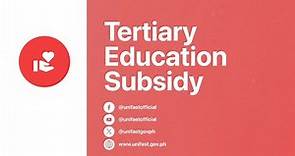 Tertiary Education Subsidy