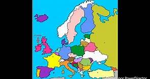 Mapa de Europa 1914