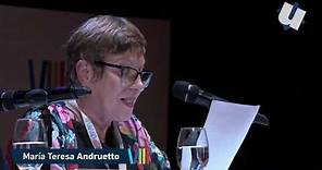 Discurso completo de Maria Teresa Andruetto, en el Congreso de la Lengua Española en Córdoba