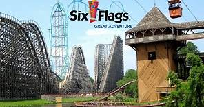 Six Flags Great Adventure Tour & Review with The Legend