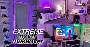 Extreme Room Makeover | Aesthetic/TikTok/Pinterest Bedroom Transformation