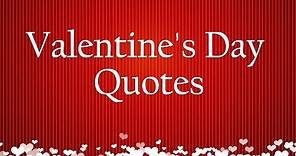 Most Beautiful Valentine's Day Quotes