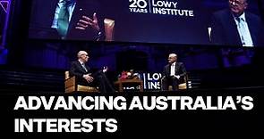 Anthony Albanese delivers the 2023 Lowy Lecture