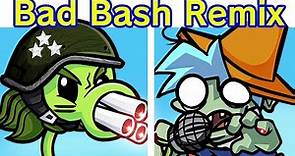 Friday Night Funkin' VS Plants vs. Rappers Bad Bash Remix (FNF Mod) (Plants Vs Zombies/ PVZ)