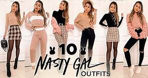 10 NASTY GAL outfits | Try On Haul & Review
