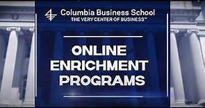 Columbia Business School Enrichment Program | Global Trailer