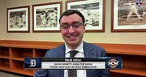 Tigers Play-by-Play Announcer Jason Benetti Joins MLB Now!