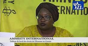 AMNESTY INTERNATIONAL : un tableau sombre des droits de l’Homme en Guinée