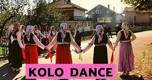 Bosnian Traditional Folk Dance | Bosnian Kolo Dance | How to Dance Bosnian Kolo