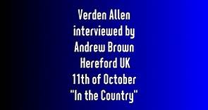 Verden Allen and Andrew Brown Interview II