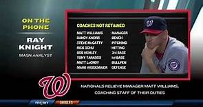 Ray Knight discusses the Nationals' decision to fire Matt Williams