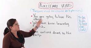 English Grammar: Auxiliary Verbs