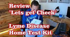 Review - Lets get Checked - Lyme Disease at Home Test Kit