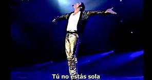 Michael Jackson - You are not alone Live HD (Subtitulado español) HQ