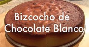Bizcocho de Chocolate Blanco