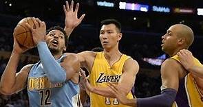 Yi Jianlian Highlights 2016-10-07 Preseason Nuggets VS Lakers