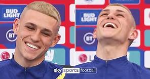 Phil Foden reveals the inspiration behind his NEW blond hairstyle! ✂️