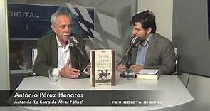 Antonio Pérez Henares, autor de 'La tierra de Álvar Fáñez'. 24-9-2014