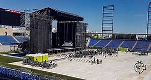 Ricky Martin Sinfónico: Montaje de escenario | Estadio Banorte ( Monterrey )