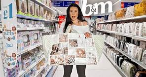 B&M SHOP WITH ME | NEW IN STORE SPRING/MARCH 2024 🌸