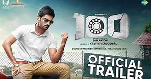 100 | Official Trailer | Atharvaa | Hansika Motwani | Sam Anton | Sam CS | Auraa Cinemas