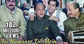 Aaj Humaare Dil Mein - Bollywood Song - Alok Nath, Reema Laagu, Salman Khan - Hum Aapke Hain Kaun