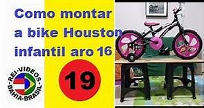 Como montar a bike Houston infantil aro 16
