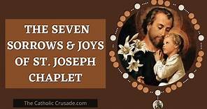 St Joseph Chaplet - Seven Sorrows & Seven Joys of St Joseph