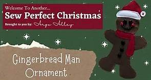 Gingerbread Man Ornament | FREE Template
