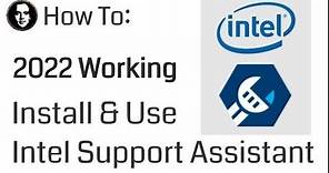 How to install and use Intel Driver & Support Assistant (Intel® DSA) - Working Tutorial 2024