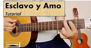 Esclavo y Amo en Guitarra Javier Solís tutorial para principiantes