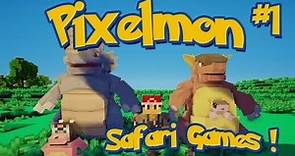 Pixelmon Safari Games! 1 Hour Pixelmon Special! #1 w/LittleLizardGaming & GhostWolfGames
