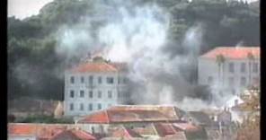 Dubrovnik in war 1991, Serbian attack on Dubrovnik