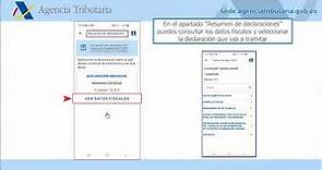 Renta 2022 - APP "Agencia Tributaria": presentación en un clic