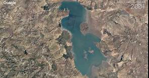 Google Timelapse: Lake Urmia, Iran