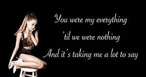 Ariana Grande - My Everything (Lyrics+Official Audio)