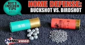 Home Defense: Buckshot vs. Birdshot