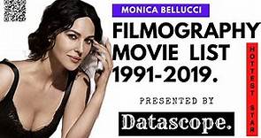Monica Bellucci Filmography [Movie List] 1991-2019 | Filmography | Datascope.