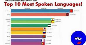 Top 10 MOST Spoken Languages in THE World! The Ranking!