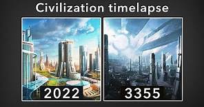 The Future of Human Civilization (2022 — 3355 AD)
