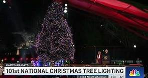 Watch: 101st National Christmas Tree Lighting | NBC4 Washington