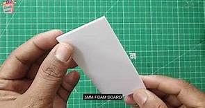 How To Cut Foam Board | Basics Tutorial Foam Board Cutting for model making @CraftBoxStudio