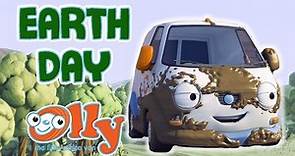 Olly The Little White Van - Earth Day | Olly and Friends Special